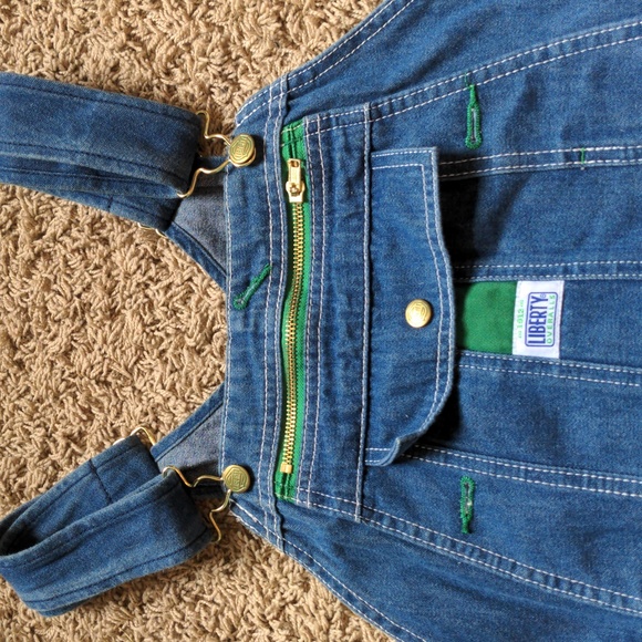 Vintage Liberty denim overalls - Picture 7 of 7